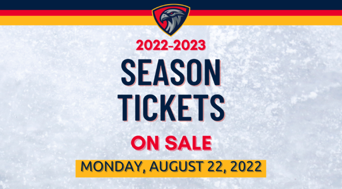 Tickets on Sale Monday, August 22, 2022