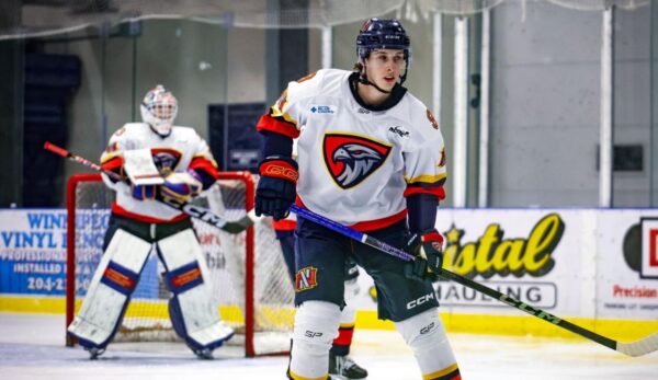 Edwards Hat Trick Leads Nighthawks to Victory in Dauphin